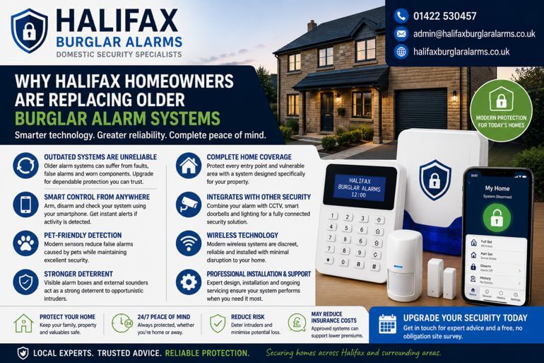 Why Halifax Homeowners Are Replacing Older Burglar Alarm Systems